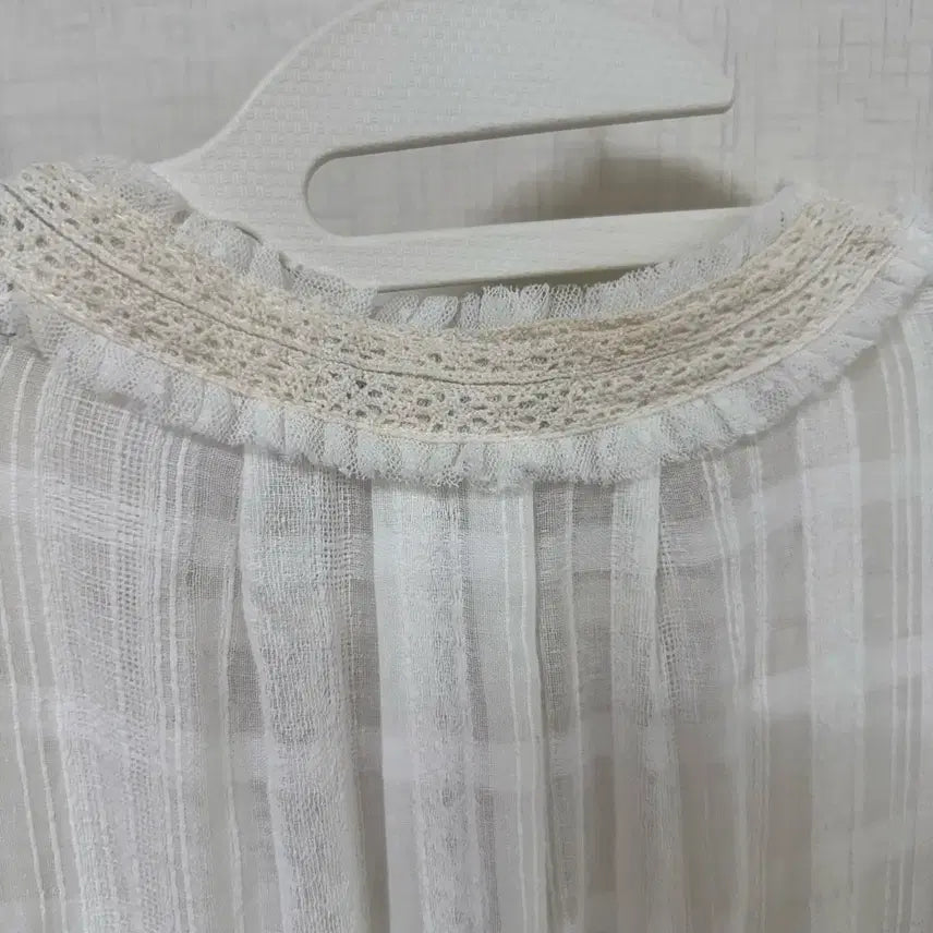 [BUNJANG] Fillyboo Bohemian Embroidered Long Dress / Fillyboo 필리부 롱 드레스 보헤미안 아이보리 자수 원피스 XS