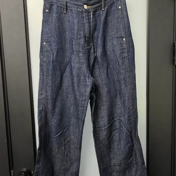 [BUNJANG] LUNEDI Lightweight Wide Denim Pants / LUNEDI 경량 와이드데님팬츠 L