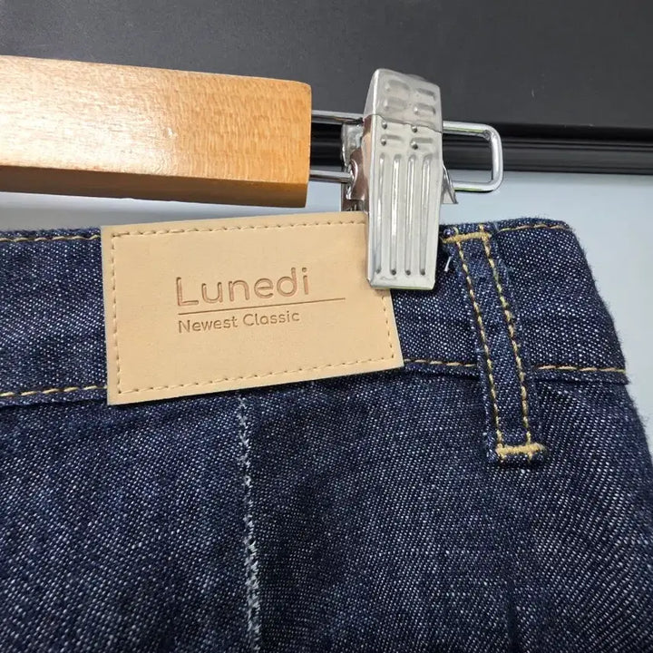 [BUNJANG] LUNEDI Lightweight Wide Denim Pants / LUNEDI 경량 와이드데님팬츠 L