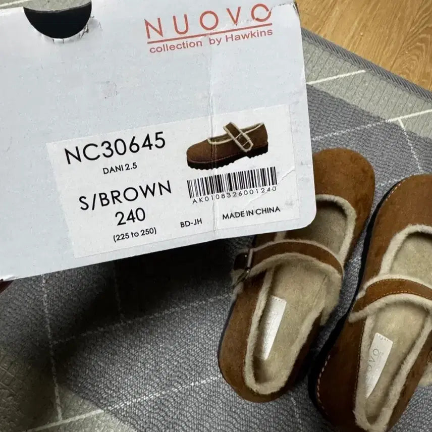 [BUNJANG] Nuovo Mary Jane Fur Shoes / 누오보 퍼 메리제인 240 새상품