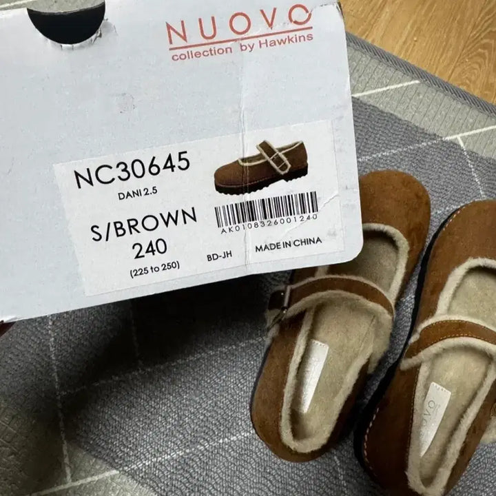 [BUNJANG] Nuovo Mary Jane Fur Shoes / 누오보 퍼 메리제인 240 새상품