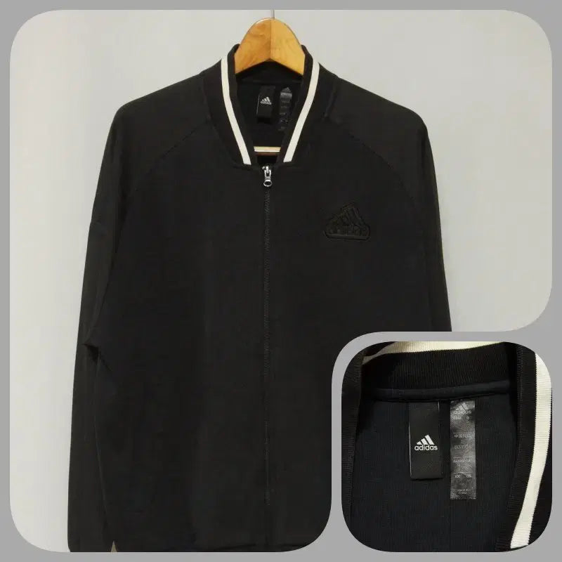 [BUNJANG] Adidas Black Windbreaker Jacket (Men&
