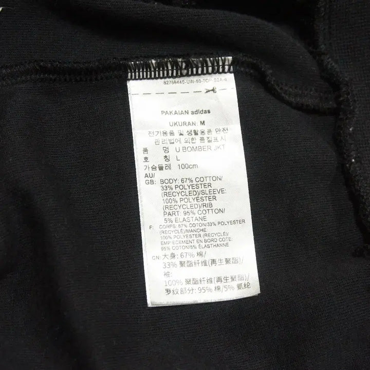 [BUNJANG] Adidas Black Windbreaker Jacket (Men&