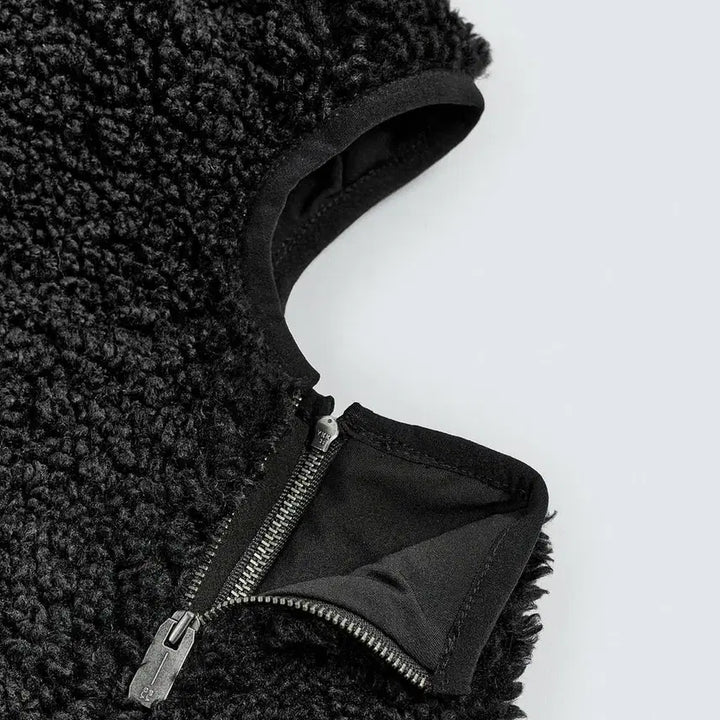 [BUNJANG] DESIGN STUDIO SR_A Shearling Balaclava / DESIGN STUDIO SR_A 시어링 바라클라바