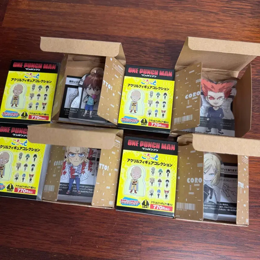 [BUNJANG] One Punch Man Season 3 Acrylic Corotto Set / 원펀맨 3기 아크릴 코롯토 가로우 플래시 동제 킹 판매