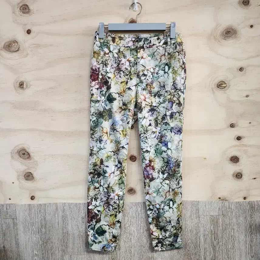 [BUNJANG] ZARA Flower Print Pants / 1025) 자라 ZARA 플라워프린트 바지