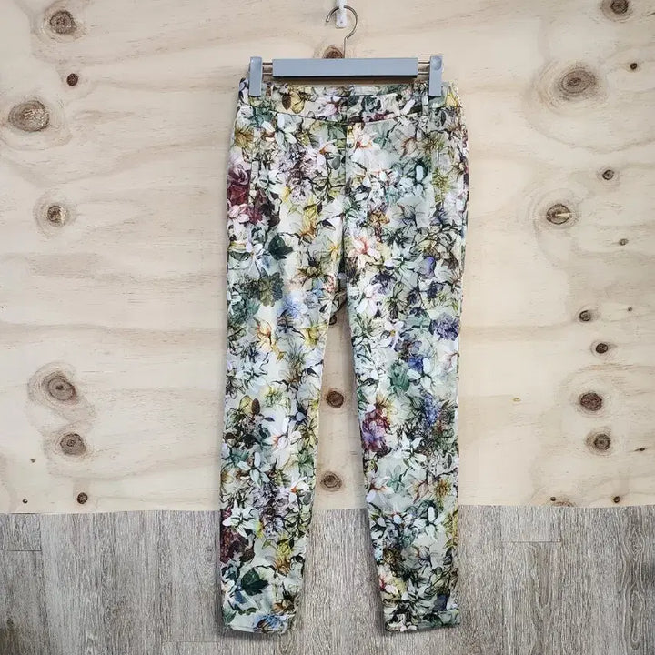 [BUNJANG] ZARA Flower Print Pants / 1025) 자라 ZARA 플라워프린트 바지