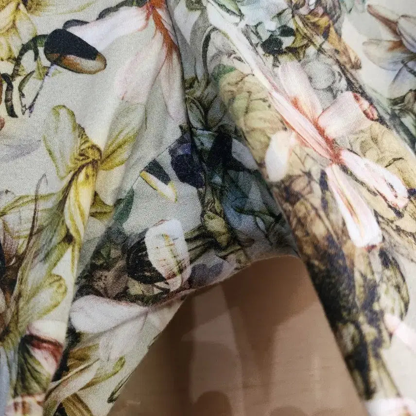 [BUNJANG] ZARA Flower Print Pants / 1025) 자라 ZARA 플라워프린트 바지