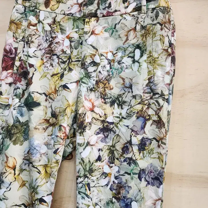 [BUNJANG] ZARA Flower Print Pants / 1025) 자라 ZARA 플라워프린트 바지