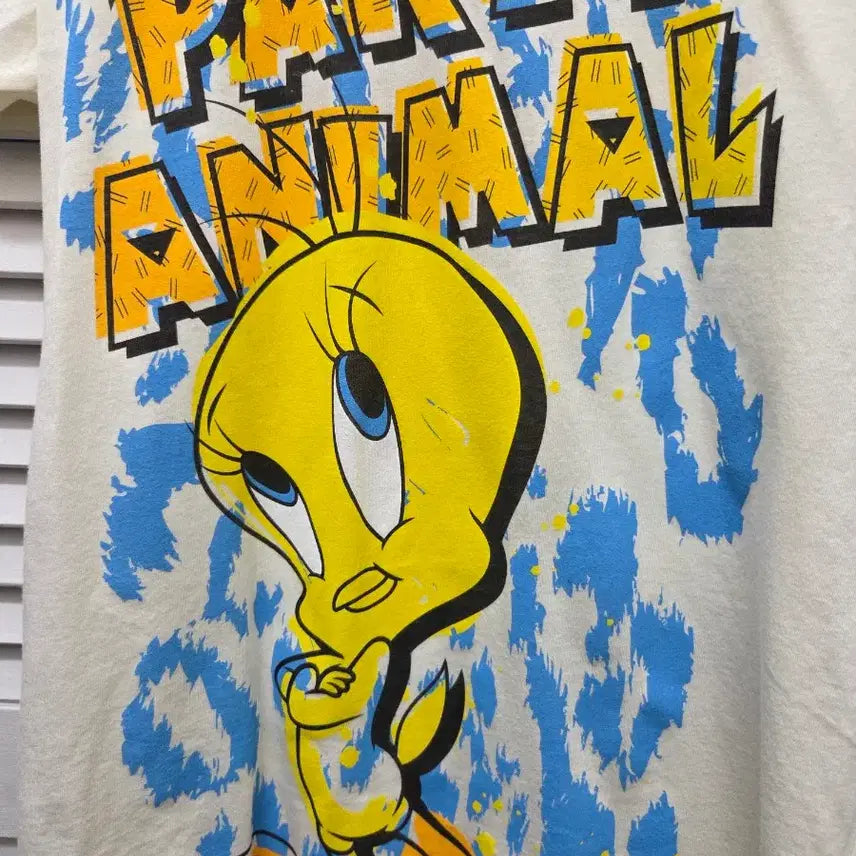 [BUNJANG] Junk Food Vintage Tweety T-shirt / 정크푸드 빈티지 트위티 티셔츠