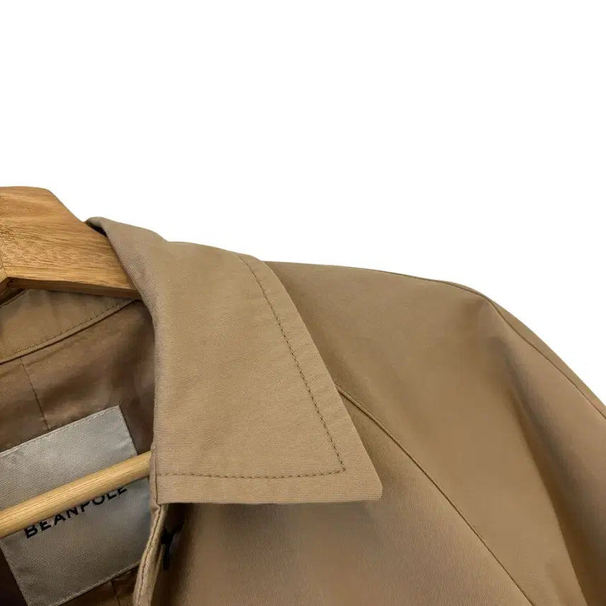 [BUNJANG] Beanpole Ladies A-Line Long Trench Coat / 빈폴레이디스 싱글 A라인 롱 트렌치 코트 90 정품