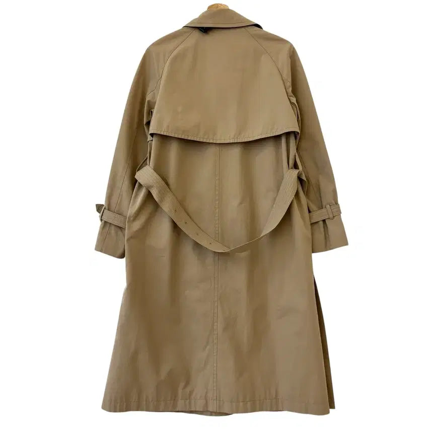 [BUNJANG] Beanpole Ladies A-Line Long Trench Coat / 빈폴레이디스 싱글 A라인 롱 트렌치 코트 90 정품