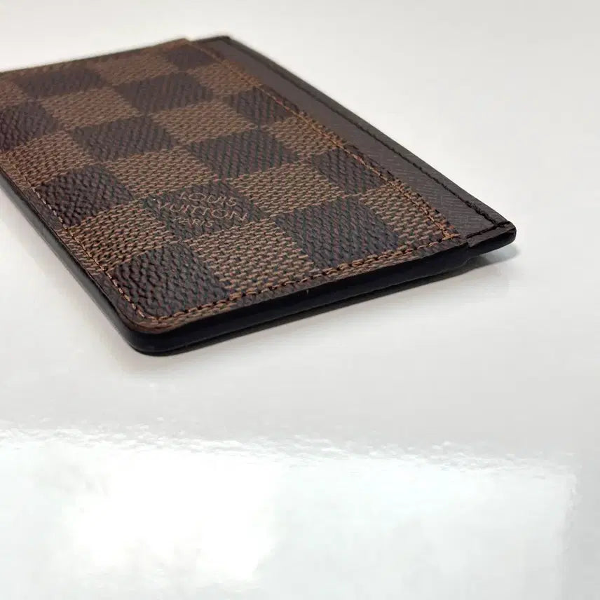 [BUNJANG] Louis Vuitton Damier Ebene Card Wallet / [S급/백화점] 루이비통 다미에 에벤 카드지갑