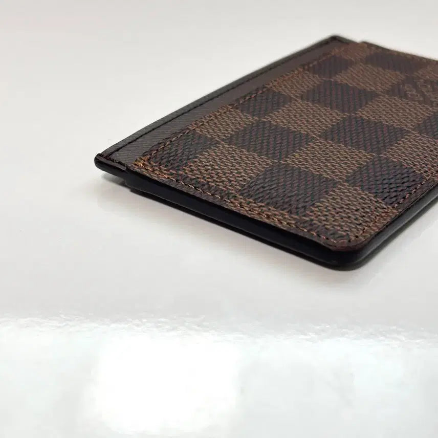 [BUNJANG] Louis Vuitton Damier Ebene Card Wallet / [S급/백화점] 루이비통 다미에 에벤 카드지갑