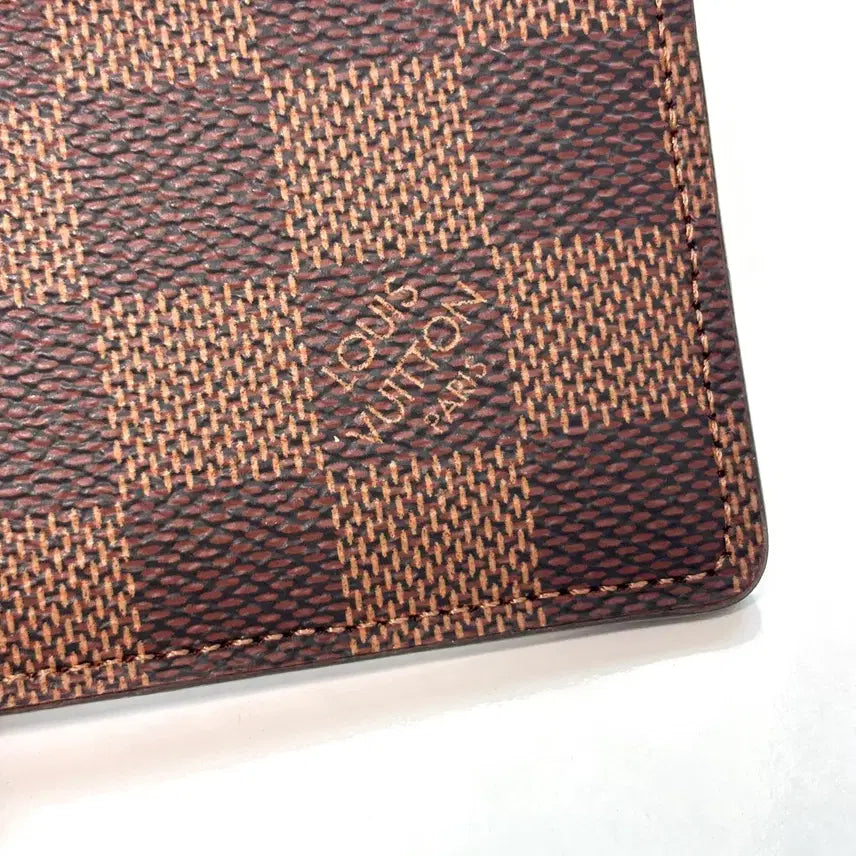 [BUNJANG] Louis Vuitton Damier Ebene Card Wallet / [S급/백화점] 루이비통 다미에 에벤 카드지갑