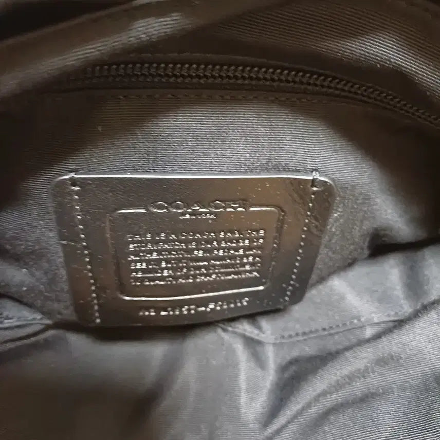 [BUNJANG] Coach Houston Map Crossbody Bag / 코치 휴스턴맵 크로스
