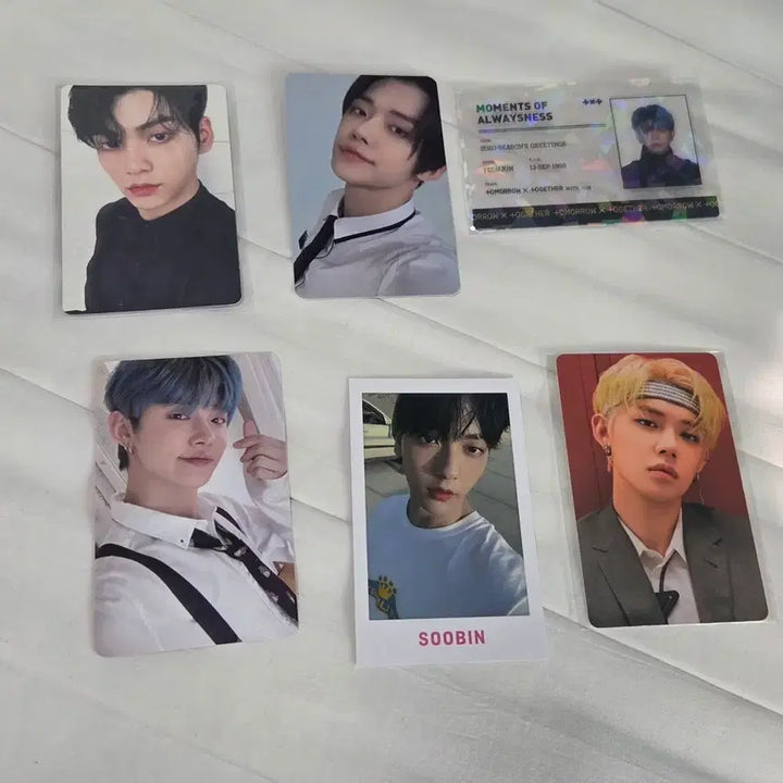 [BUNJANG] TXT Yeonjun Soobin Photocard Bundle Set / (일괄) 투모로우바이투게더 투바투 txt 연준 수빈 포토카드 포카 양도