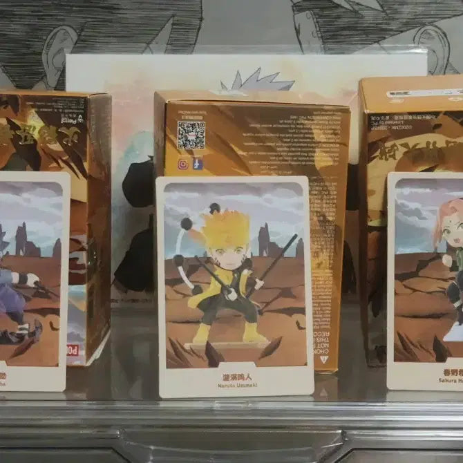 [BUNJANG] Popmart Naruto Sasuke Sakura Figure Bundle Set / 팝마트 닌자대전 제7반 나루토 사스케 사쿠라 피규어  일괄