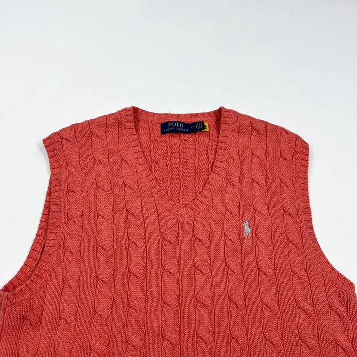 [BUNJANG] Polo Ralph Lauren Classic Cable Knit Vest / (M) 폴로 랄프로렌 신형 클래식 케이블 니트 조끼