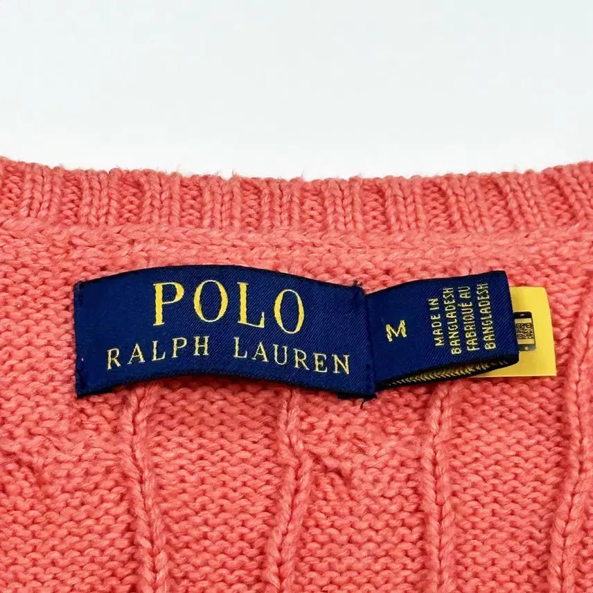 [BUNJANG] Polo Ralph Lauren Classic Cable Knit Vest / (M) 폴로 랄프로렌 신형 클래식 케이블 니트 조끼