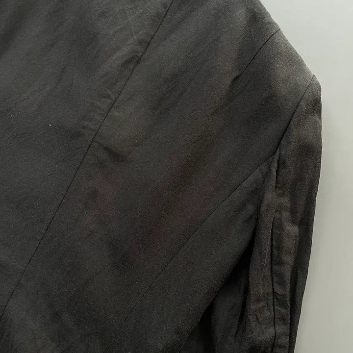 [BUNJANG] Time Linen Silk Blend Double Blazer Jacket / [S] 타임 린넨 실크 블랜드 더블 블레이저 자켓
