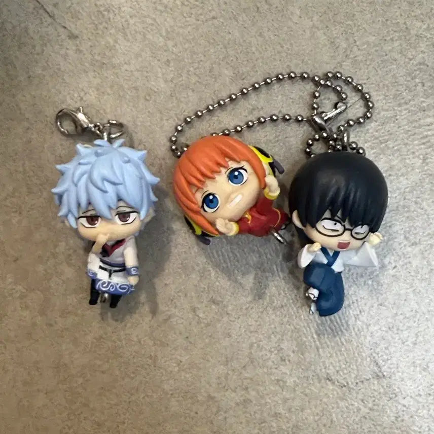 [BUNJANG] Gintama Yorozuya Dangling Gacha Bundle Set / 은혼 해결사 대롱가챠 일괄양도 카구라 긴토키 신파치