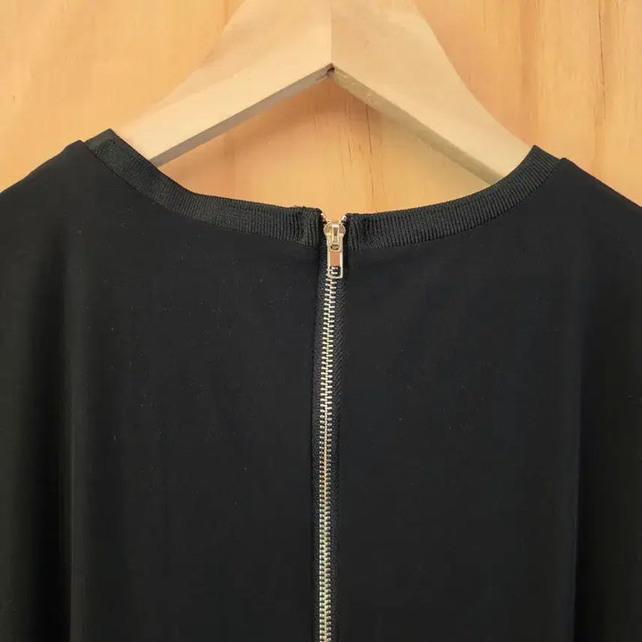 [BUNJANG] Pleated String Black Dress / 플리츠 스트링 바스락 블랙 원피스 (새옷)