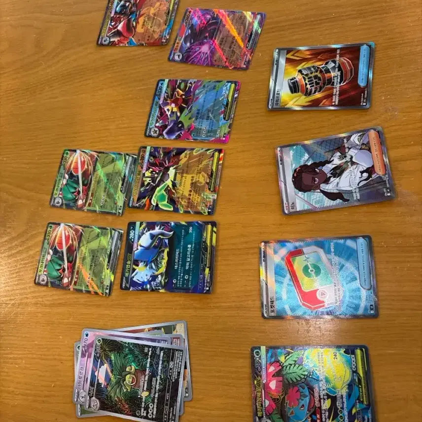 [BUNJANG] Pokemon Card SR, RR, AR Set / 포켓몬카드 SR , RR , AR