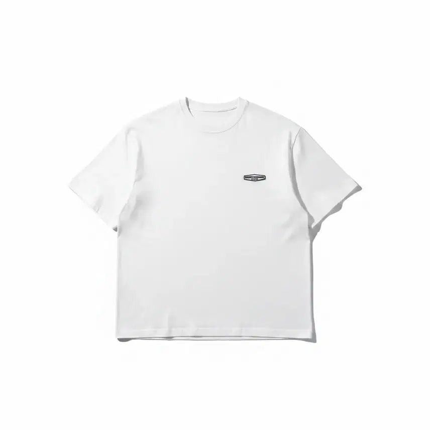 [BUNJANG] Wooyoungmi White Short-Sleeved T-shirt / 우영미 흰색 반팔 티셔츠 100