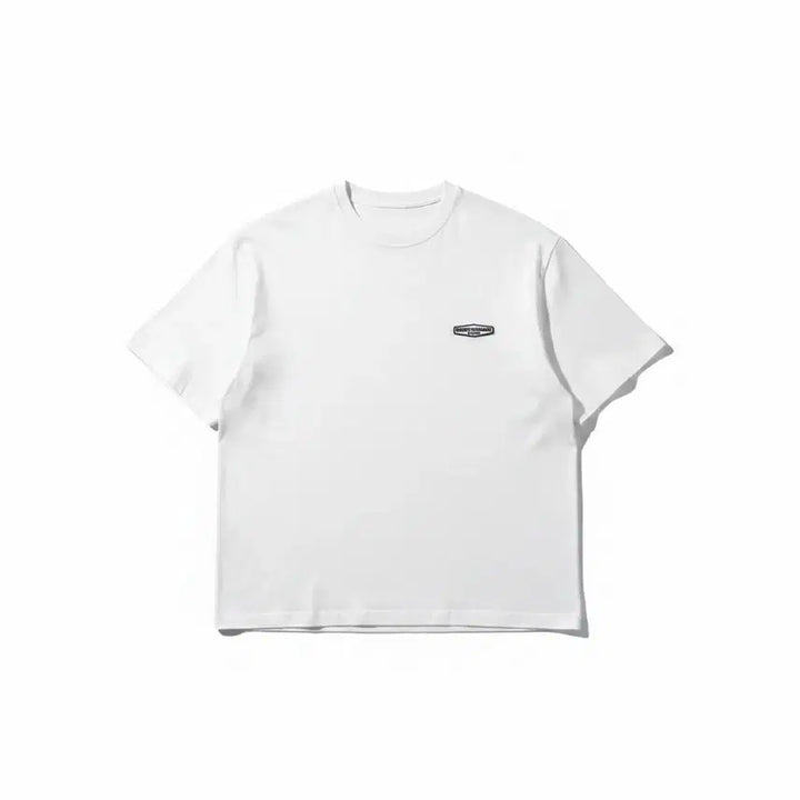 [BUNJANG] Wooyoungmi White Short-Sleeved T-shirt / 우영미 흰색 반팔 티셔츠 100