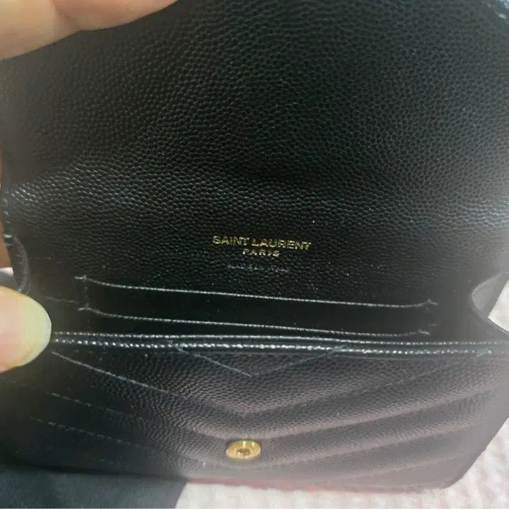 [BUNJANG] Saint Laurent Monogram Small Envelope Card Wallet / 생로랑 모노그램 스몰 엔벨롭 카드지갑