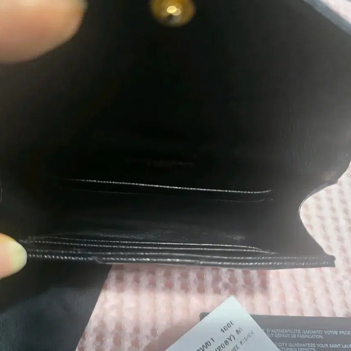 [BUNJANG] Saint Laurent Monogram Small Envelope Card Wallet / 생로랑 모노그램 스몰 엔벨롭 카드지갑