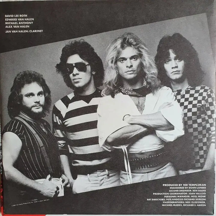 [BUNJANG] Van Halen Diver Down Vinyl Record / VAN HALEN 5집-DIVER DOWN LP