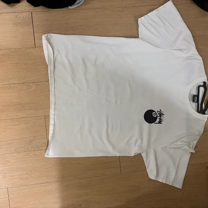 [BUNJANG] Stussy 8 Ball T-shirt (M) / 스투시 8볼 피그먼트 다이드 티셔츠 내츄럴