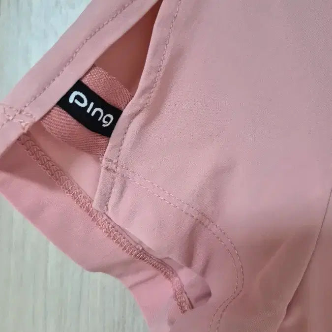 [SOLD OUT] 핑 골프웨어 여성 핑크 반팔 폴로티 100