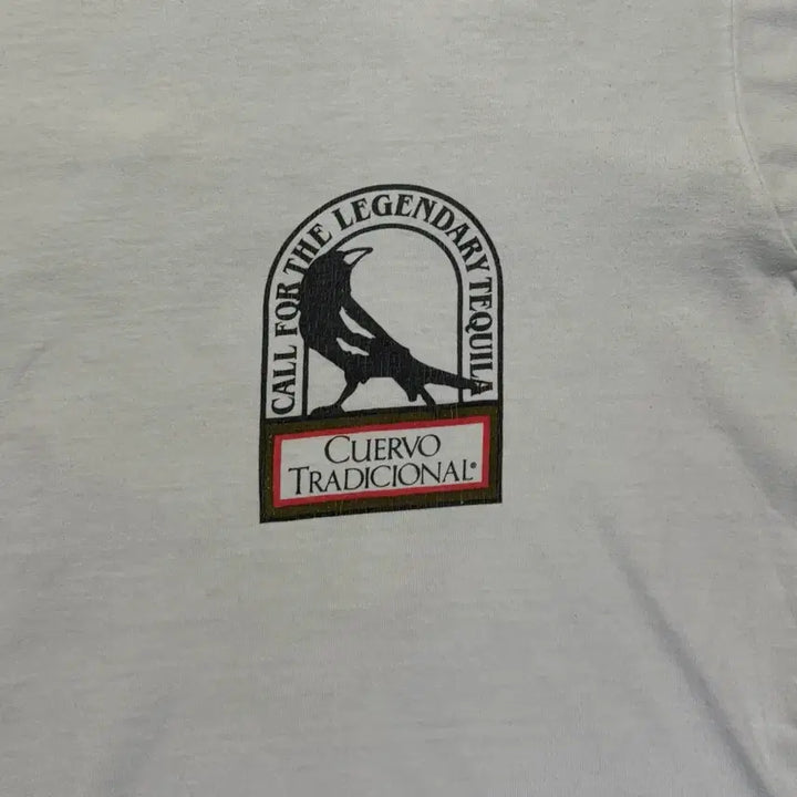 [BUNJANG] Cuervo Tradicional Single Stitch T-shirt / 90s USA Cuervo Tradicional 싱글스티치 티셔츠 L