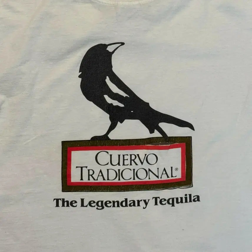 [BUNJANG] Cuervo Tradicional Single Stitch T-shirt / 90s USA Cuervo Tradicional 싱글스티치 티셔츠 L