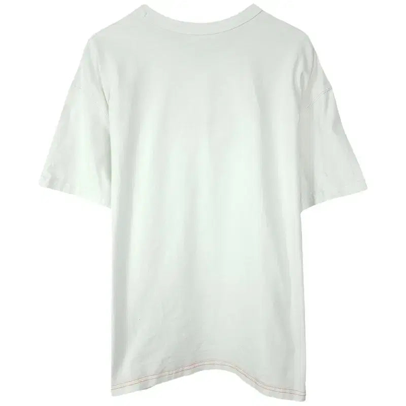 [SOLD OUT] 나이키 로고 자수 오버사의즈 반팔티 화이트 M20192