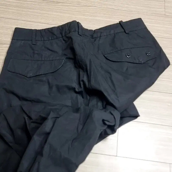 [SOLD OUT] 이태리생산 스톤아일랜드 블랙 면바지 남성용(34)