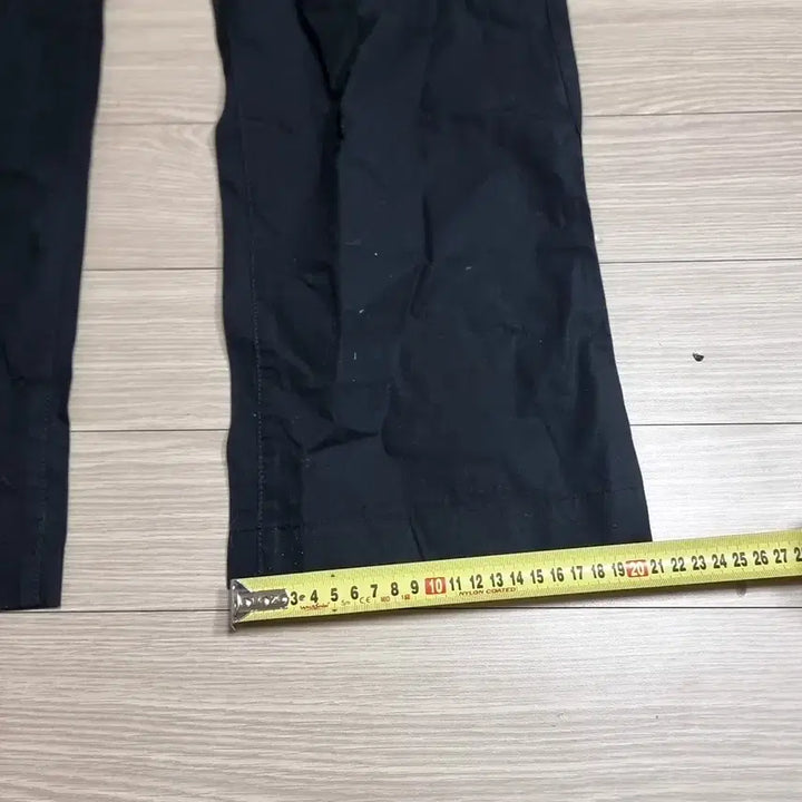 [SOLD OUT] 이태리생산 스톤아일랜드 블랙 면바지 남성용(34)