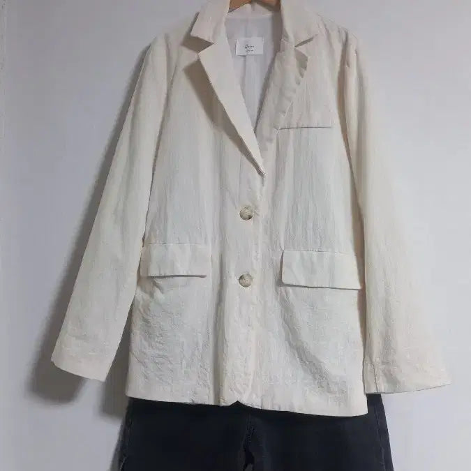 [BUNJANG] Ivory Casual Jacket (Size 66) / 아이보리  캐주얼 자켓 66
