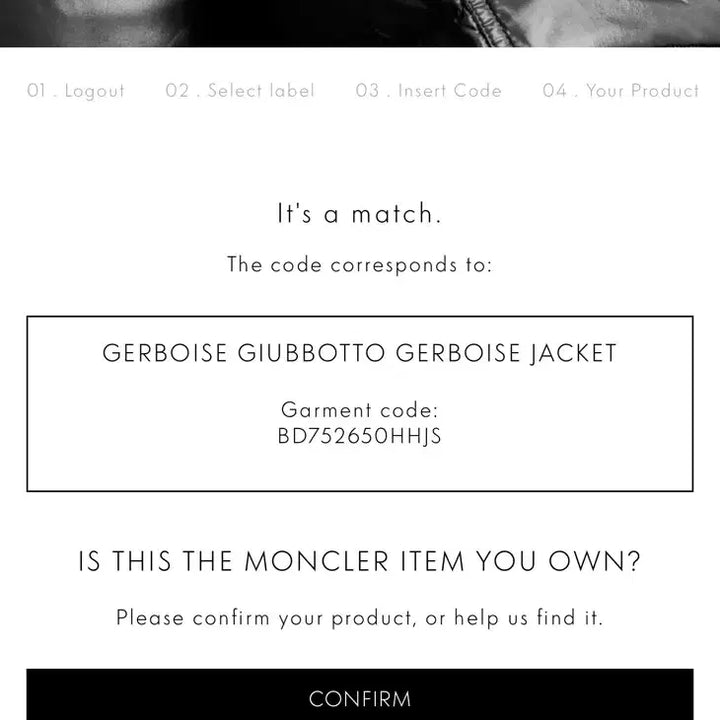 [BUNJANG] Moncler High Neck Goose Down Padded Jumper / 1/ 몽클레어 하이넥 구스다운 패딩 점퍼