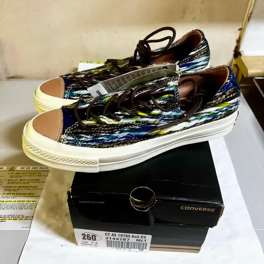 [SOLD OUT] [260] 컨버스 1970S 척테일러 올스타 니트 로우 새상품