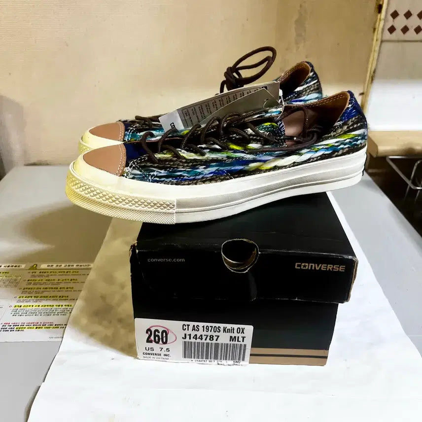 [SOLD OUT] [260] 컨버스 1970S 척테일러 올스타 니트 로우 새상품
