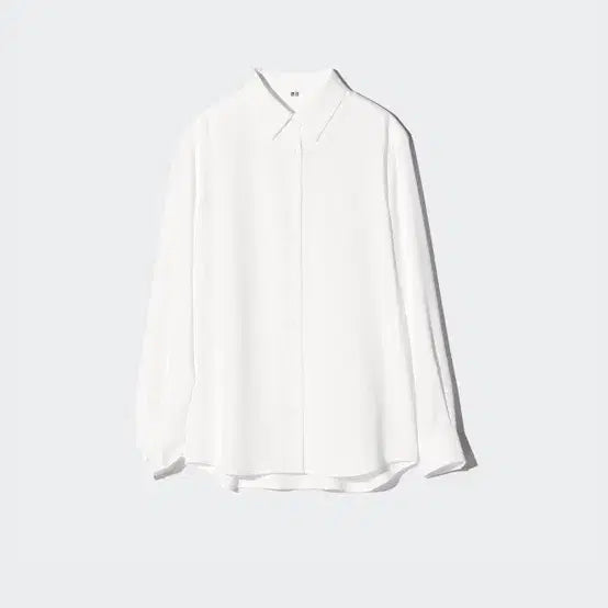 [BUNJANG] Uniqlo Rayon Blouse Shirt Bundle Set / 유니클로 레이온블라우스 셔츠 블랙, 화이트 m