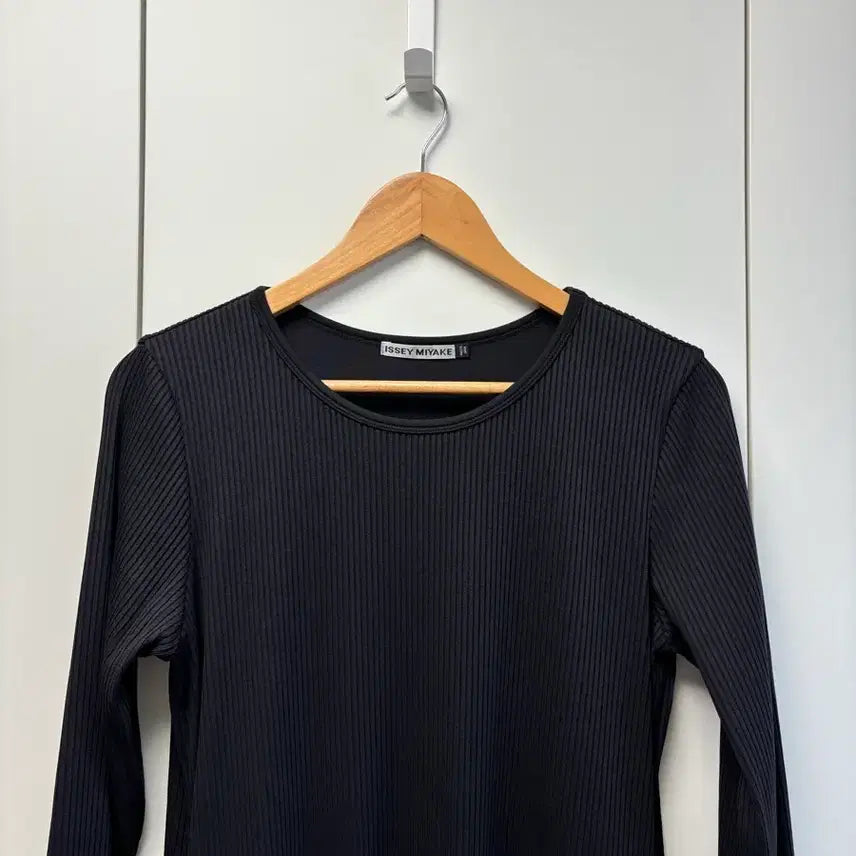 [BUNJANG] Issey Miyake Ribbed Black Dress / 이세이미야케 골지 블랙 원피스