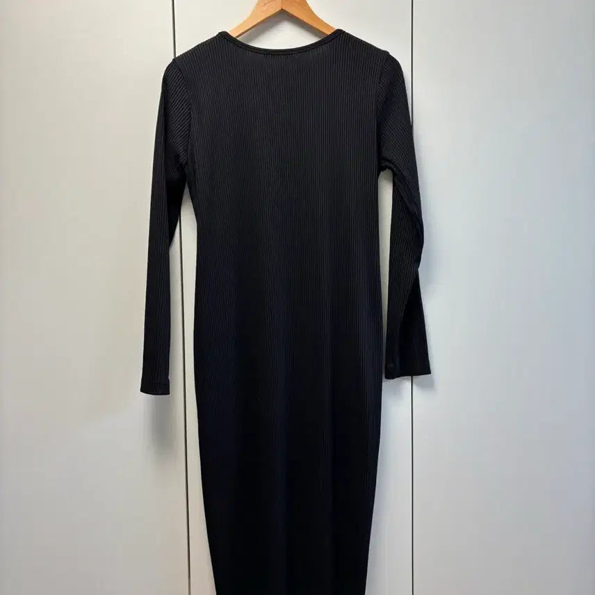 [BUNJANG] Issey Miyake Ribbed Black Dress / 이세이미야케 골지 블랙 원피스