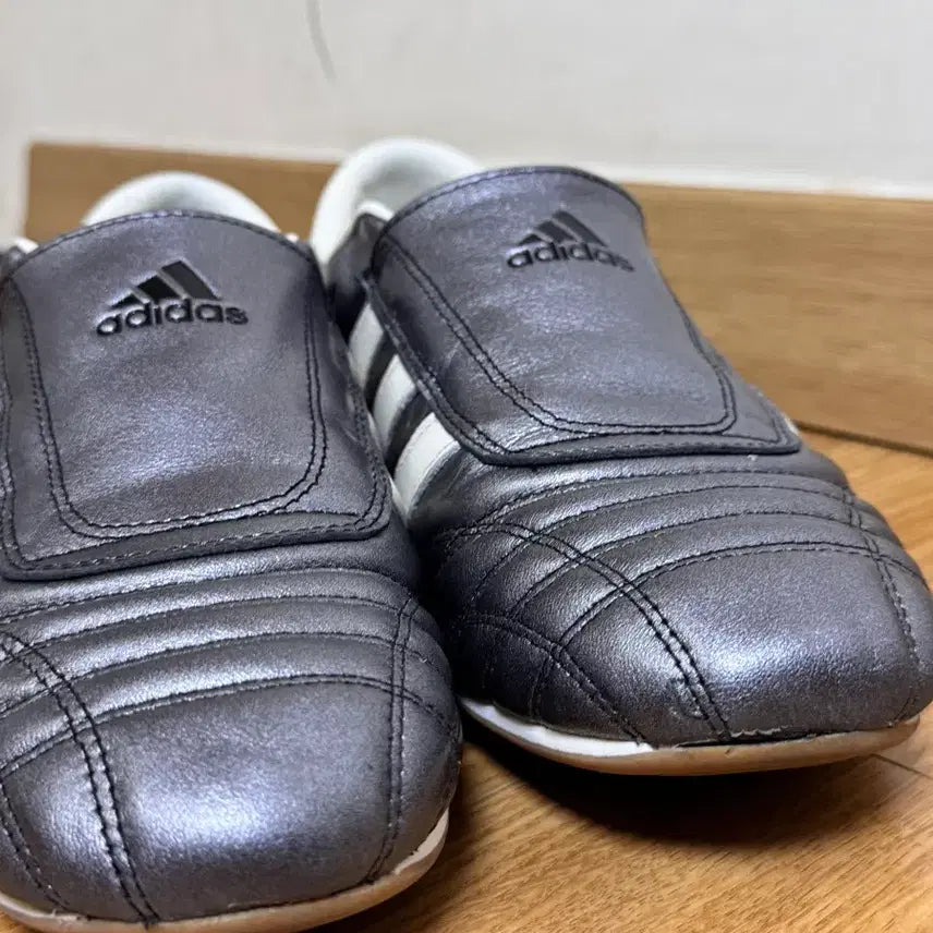 [BUNJANG] Adidas Taekwondo Shoes Silver 300 / 아디다스 태권도화 w 실버 300
