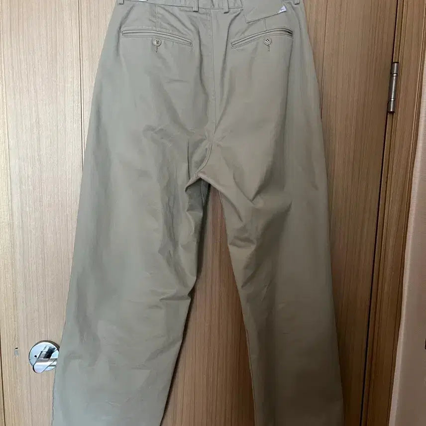 [BUNJANG] Years Ago Japanese Tifico Cotton Pants Oyster / [1,s] 이얼즈어고 재패니즈 티피코 코튼 팬츠 오이스터