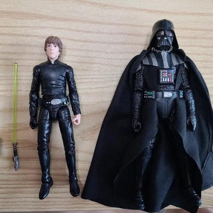 [BUNJANG] Hasbro Star Wars Black 6-inch Luke and Darth Vader Figure Set / 해즈브로 스타워즈 블랙 6인치 루크 다스베이더 세트